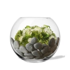 Home Decoration Discount 19 Glass Bubble Bowl, H-8" W-10" (Wholesale 6 PCS/Case)