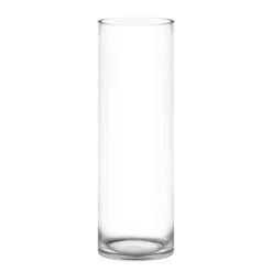 Glass Cylinder Vase, H-30" D-10" (Wholesale 2 PCS/Case) 6 Glass Cylinder Vase, H-30" D-10" (Wholesale 2 PCS/Case) -Home Decoration Discount large glass cylinder vases gcy154