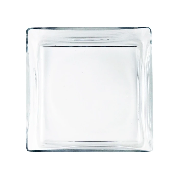 Glass Square Vase, 10" X 10" X 3.25" (Wholesale 4 PCS/Case) 4 Glass Square Vase, 10" X 10" X 3.25" (Wholesale 4 PCS/Case) - Image 4