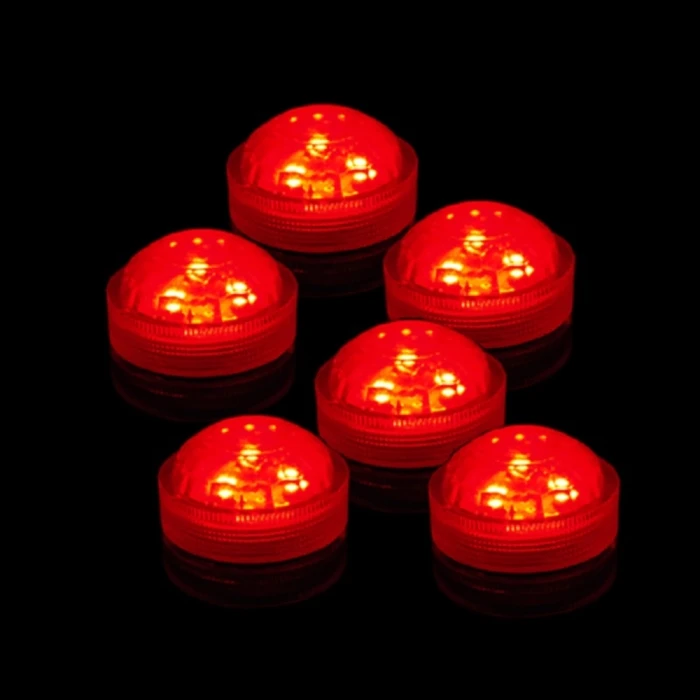 Red Submersible Long-Lasting Floral LED Lights 3 Red Submersible Long-Lasting Floral LED Lights - Image 3