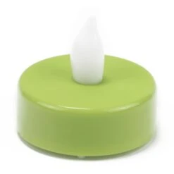480 Pcs Flameless Green 1.5 Inch LED Tealight Candles 7 480 Pcs Flameless Green 1.5 Inch LED Tealight Candles -Home Decoration Discount led tealight candle holders lte01wam green 2