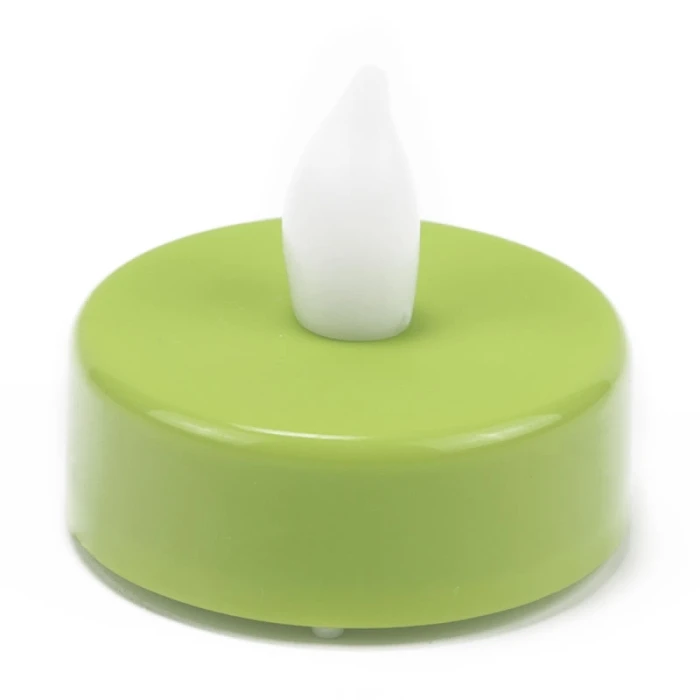 480 Pcs Flameless Green 1.5 Inch LED Tealight Candles 4 480 Pcs Flameless Green 1.5 Inch LED Tealight Candles - Image 4