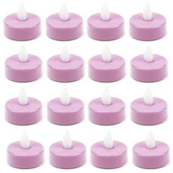 480 Pcs Flameless Pink 1.5 Inch LED Tealight Candles 6 480 Pcs Flameless Pink 1.5 Inch LED Tealight Candles -Home Decoration Discount led tealight candle holders lte01wam pink2