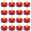 480 Pcs Flameless Red 1.5 Inch LED Tealight Candles