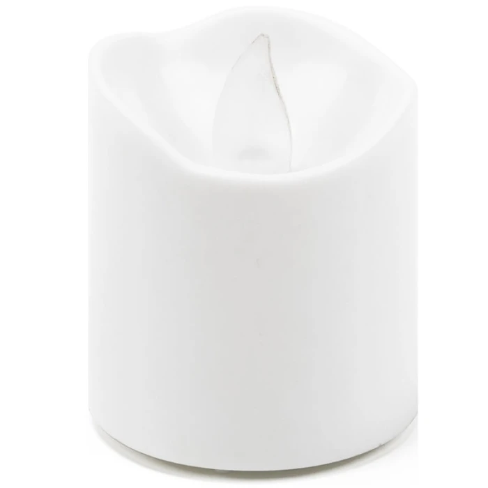 180 Pcs White LED Flameless Votive Pillar Candle Party Lights, Height -1.5" Width - 1.5" 4 180 Pcs White LED Flameless Votive Pillar Candle Party Lights, Height -1.5" Width - 1.5" - Image 4