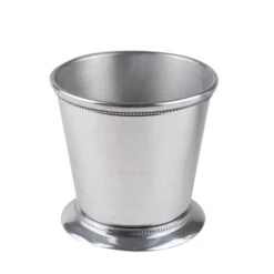Aluminum Silver Mint Julep Cup, H-5.75" D-6" (Wholesale 12 PCS/Case)