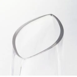 Glass Moon Shape Vase. H-13" Opening - 11" X 5" Oval Centerpieces 9 Glass Moon Shape Vase. H-13" Opening - 11" X 5" Oval Centerpieces -Home Decoration Discount moon shape vase gob107 3 1 1 1