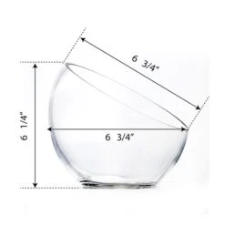 Home Decoration Discount -Home Decoration Discount slant cut bowl gcu062.dim 1