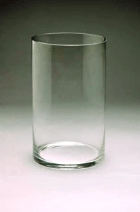 7" X 12" Cylinder Glass Vase - 4 Pieces 3 7" X 12" Cylinder Glass Vase - 4 Pieces - Image 3