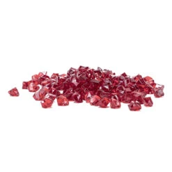 24 Lbs - Red Acrylic Crushed Ice Rocks Vase Filler, 1" -Home Decoration Discount vfac002r main 01 60540.1663244373.1280.1280