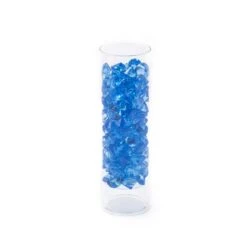 24 Lbs - Light Blue Acrylic Diamonds Vase Filler, 0.75" -Home Decoration Discount vfac004lb details 02