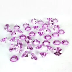 24 Lbs - Violet Acrylic Diamonds Vase Filler, 1.4"
